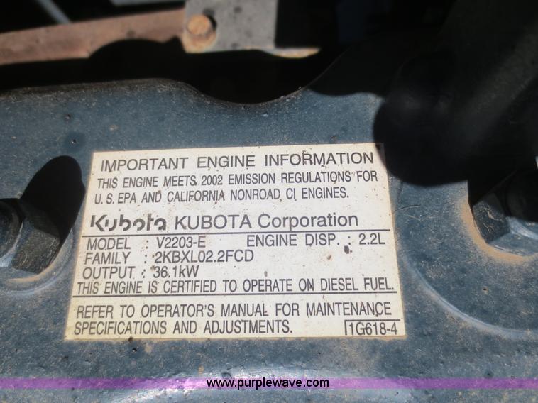 image for item F6691 2003 Moffett M5500P truck mounted forklift