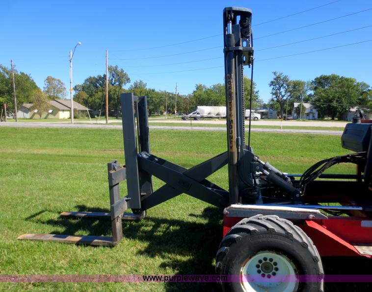 image for item F6691 2003 Moffett M5500P truck mounted forklift