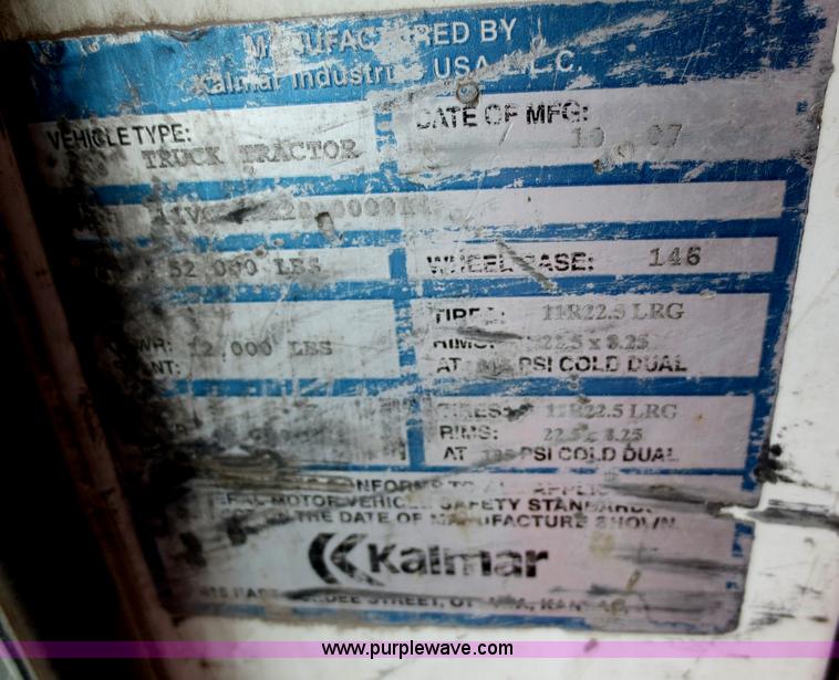 image for item F6707 2008 Ottawa YT Railer terminal tractor