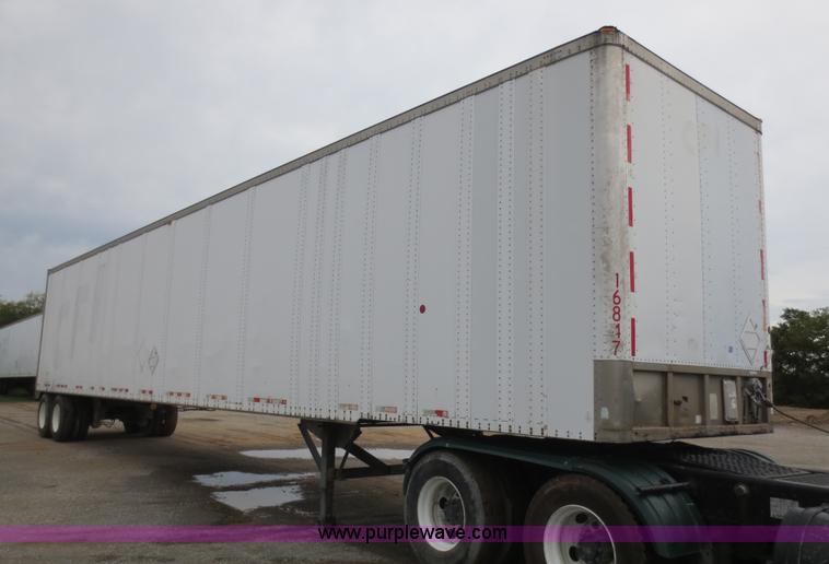 image for item F6711 1996 Monon MP3-32-A2-53W 53' dry van trailer