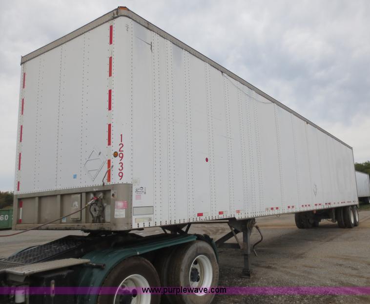 image for item F6713 1996 Monon MP3-32-A2-53W 53' dry van trailer
