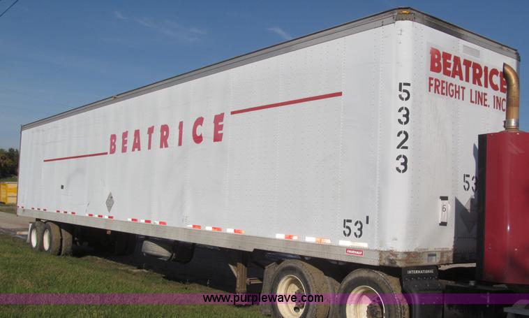 image for item F7156 1996 Fruehauf FBHLP-9-1.5-NT2-53W 53' dry van trailer