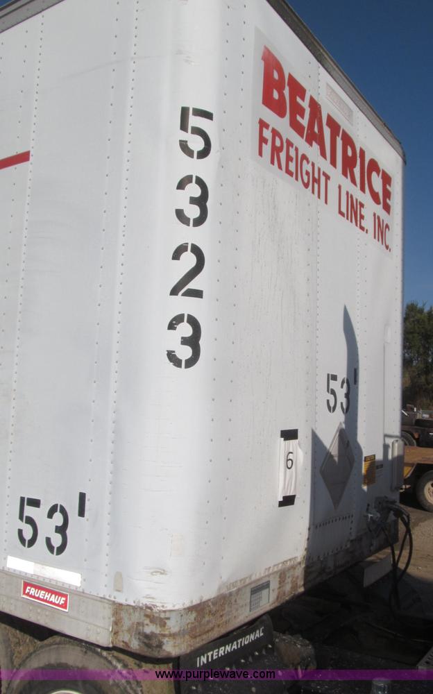 image for item F7156 1996 Fruehauf FBHLP-9-1.5-NT2-53W 53' dry van trailer