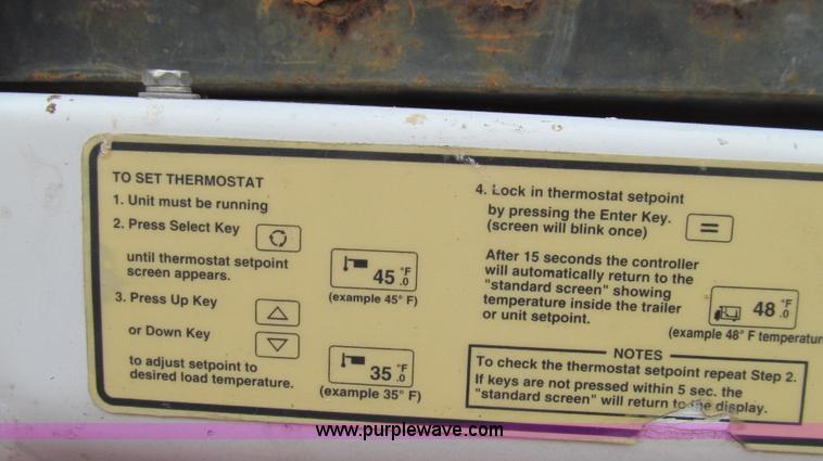 image for item G2160 1997 Great Dane 7811TZ-1W53 reefer trailer