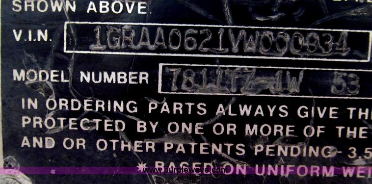 image for item G2160 1997 Great Dane 7811TZ-1W53 reefer trailer