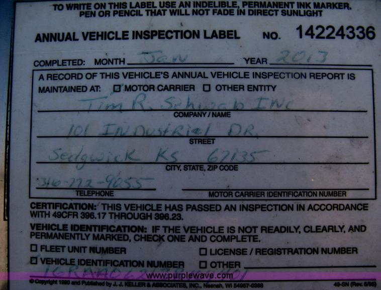 image for item H6272 2003 Great Dane 7311TJWA dry van trailer