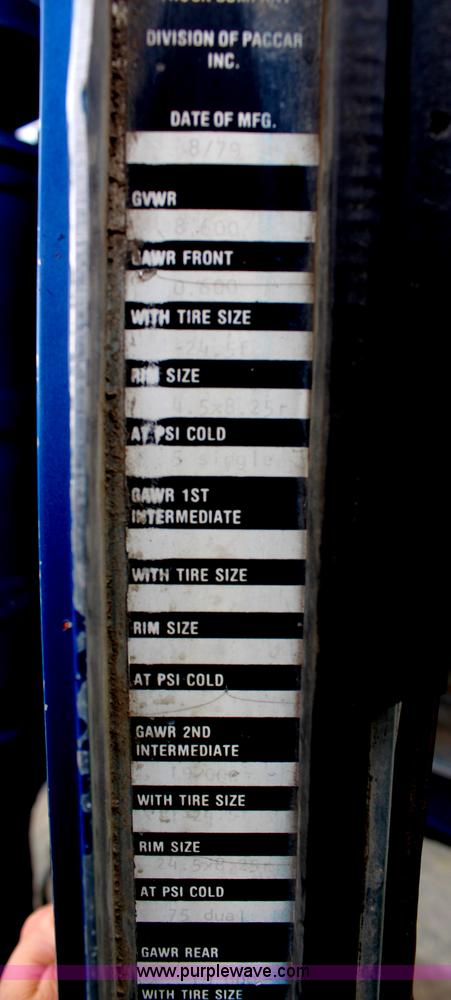 image for item H6903 1979 Kenworth W900A semi truck