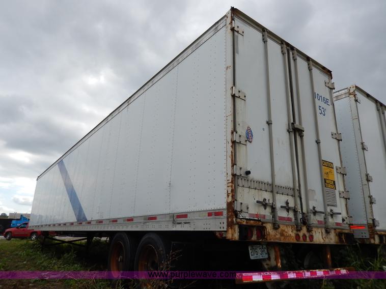 image for item I4275 1997 Utility 53' dry van trailer