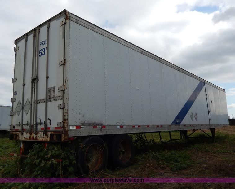image for item I4277 1997 Utility 53' dry van trailer