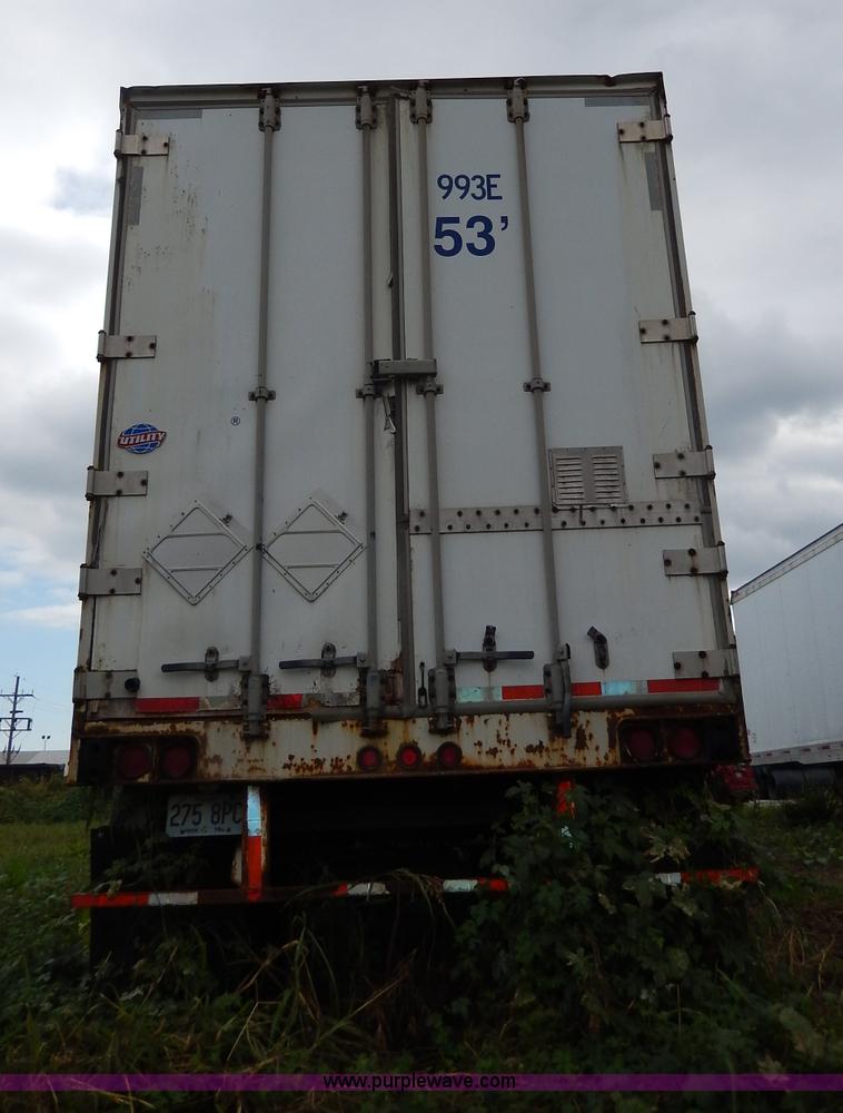 image for item I4277 1997 Utility 53' dry van trailer