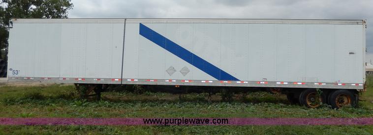 image for item I4277 1997 Utility 53' dry van trailer