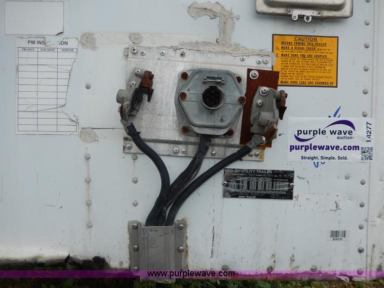 image for item I4277 1997 Utility 53' dry van trailer