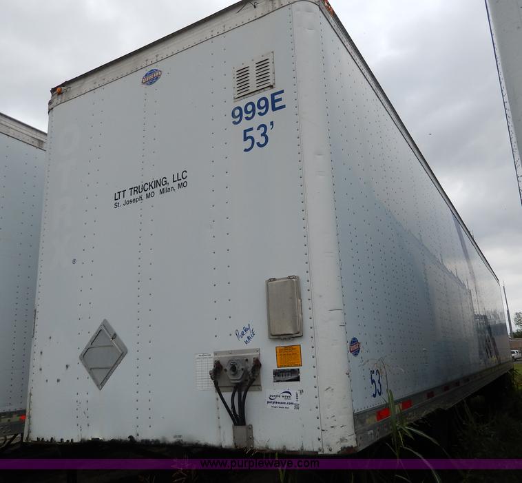 image for item I4307 1997 Utility 53' dry van trailer
