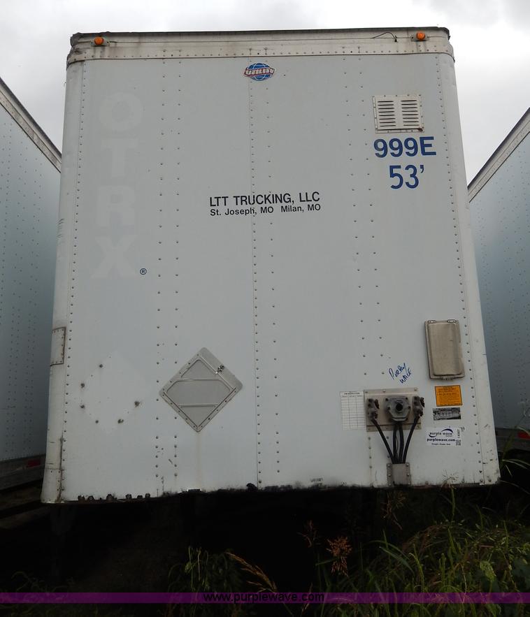 image for item I4307 1997 Utility 53' dry van trailer