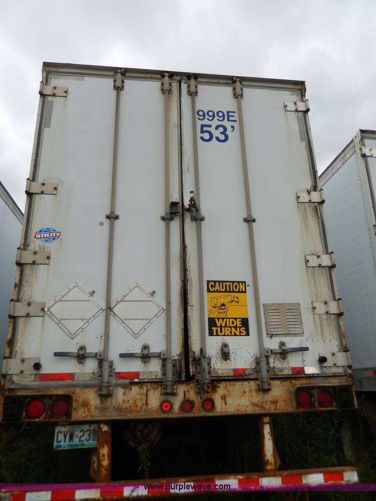 image for item I4307 1997 Utility 53' dry van trailer