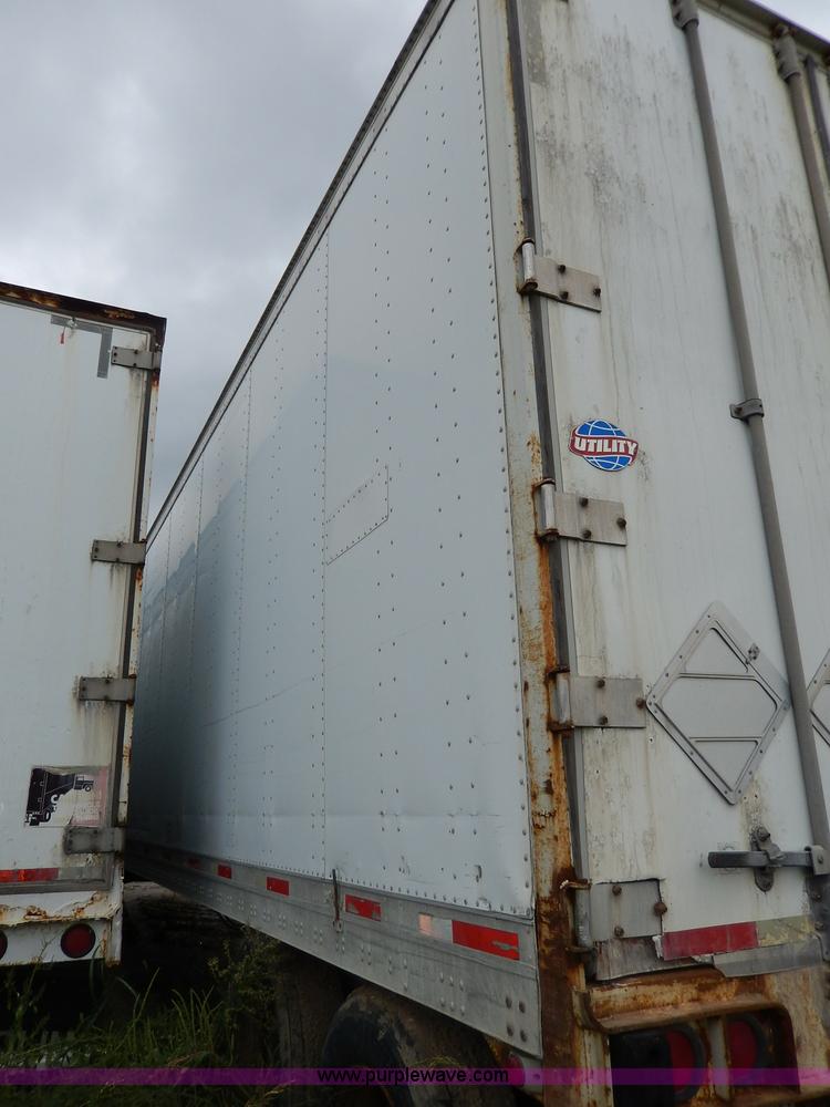 image for item I4308 1997 Utility 53' dry van trailer