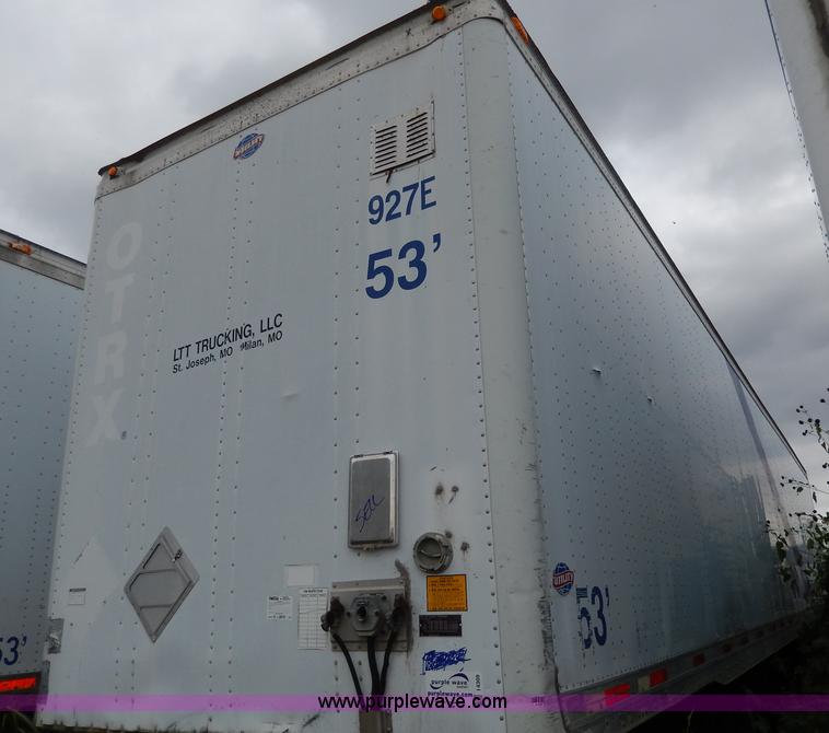 image for item I4309 1997 Utility 53' dry van trailer
