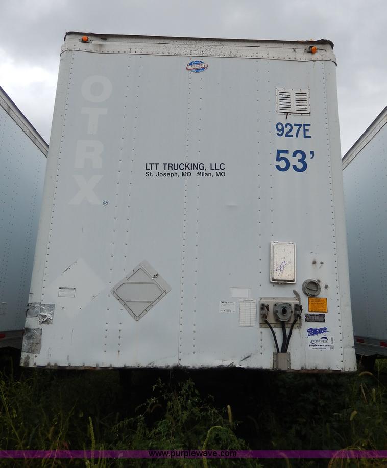 image for item I4309 1997 Utility 53' dry van trailer