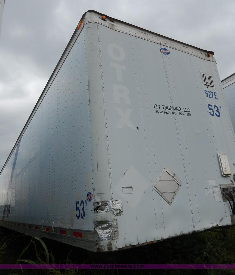 image for item I4309 1997 Utility 53' dry van trailer