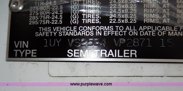 image for item I4310 1997 Utility 53' dry van trailer