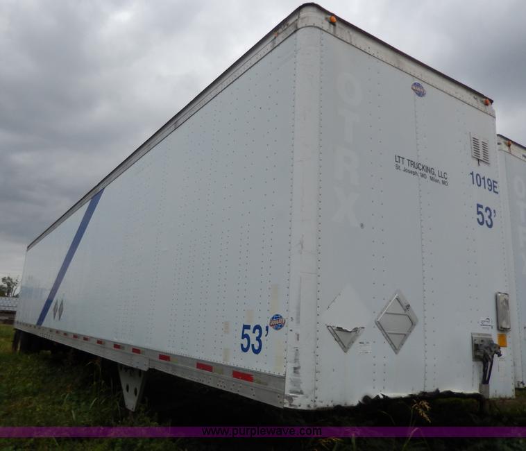 image for item I4311 1997 Utility 53' dry van trailer