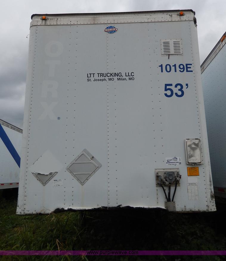 image for item I4311 1997 Utility 53' dry van trailer