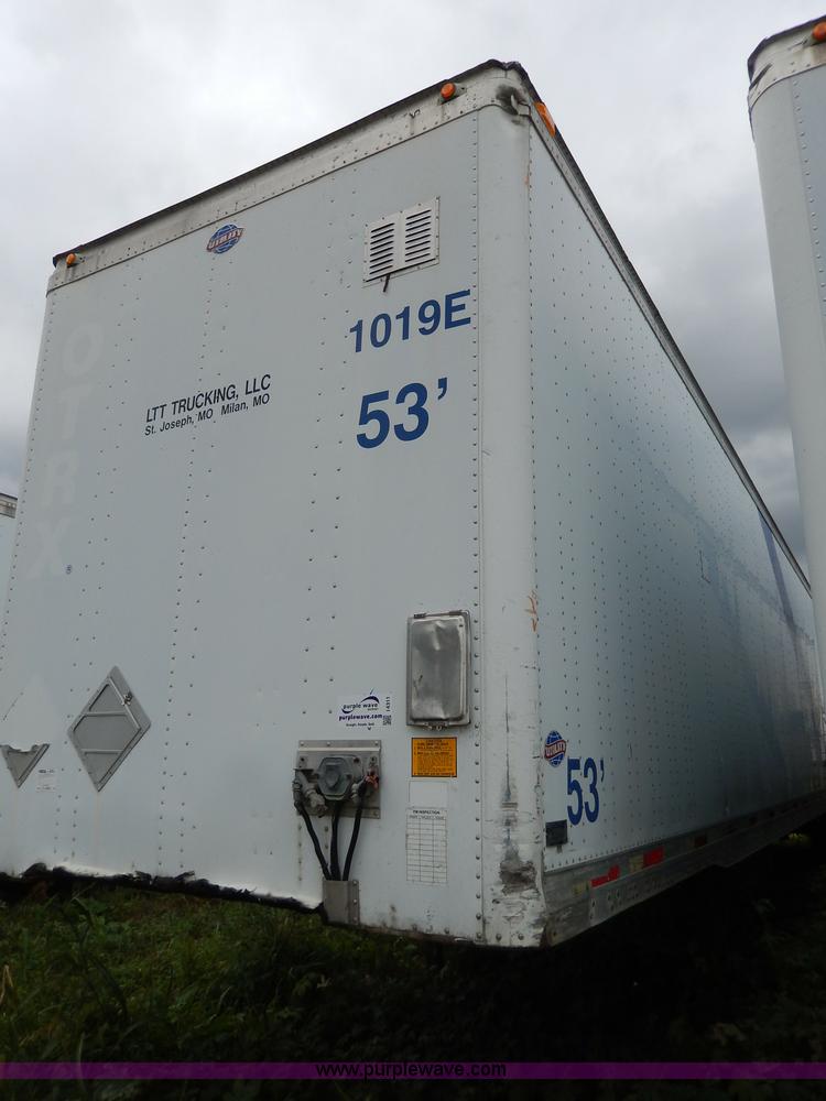 image for item I4311 1997 Utility 53' dry van trailer