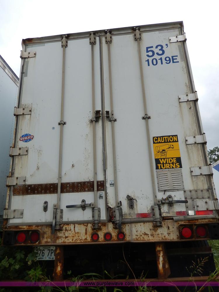 image for item I4311 1997 Utility 53' dry van trailer