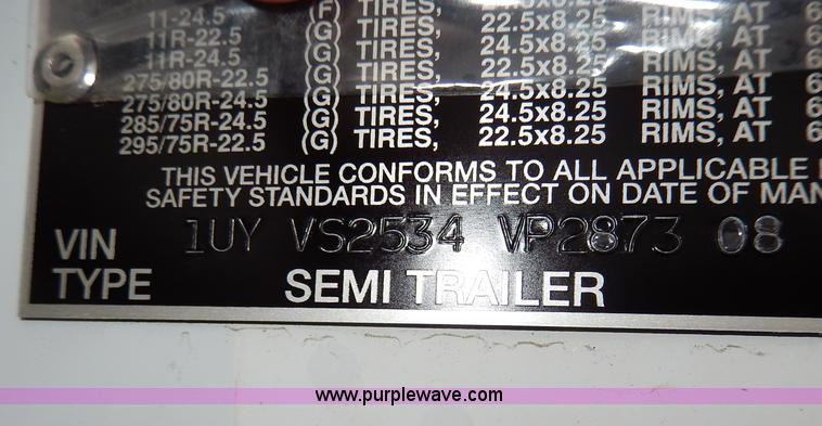 image for item I4312 1997 Utility 53' dry van trailer