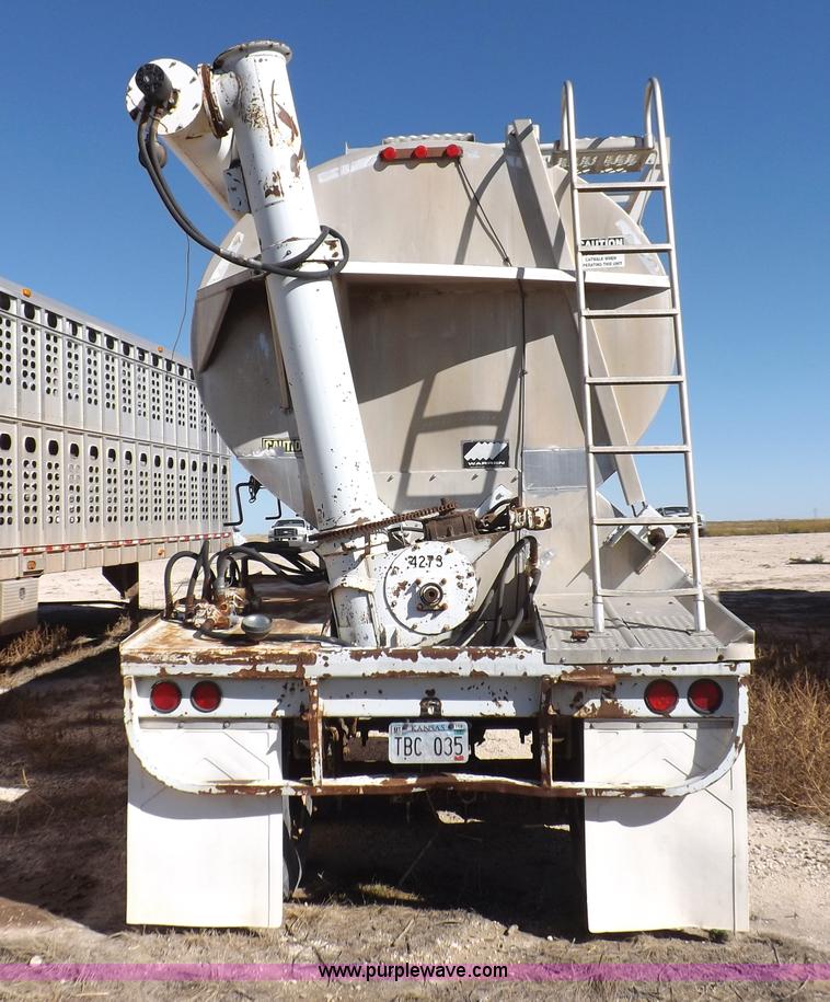 image for item I8398 1997 Waren feed body trailer