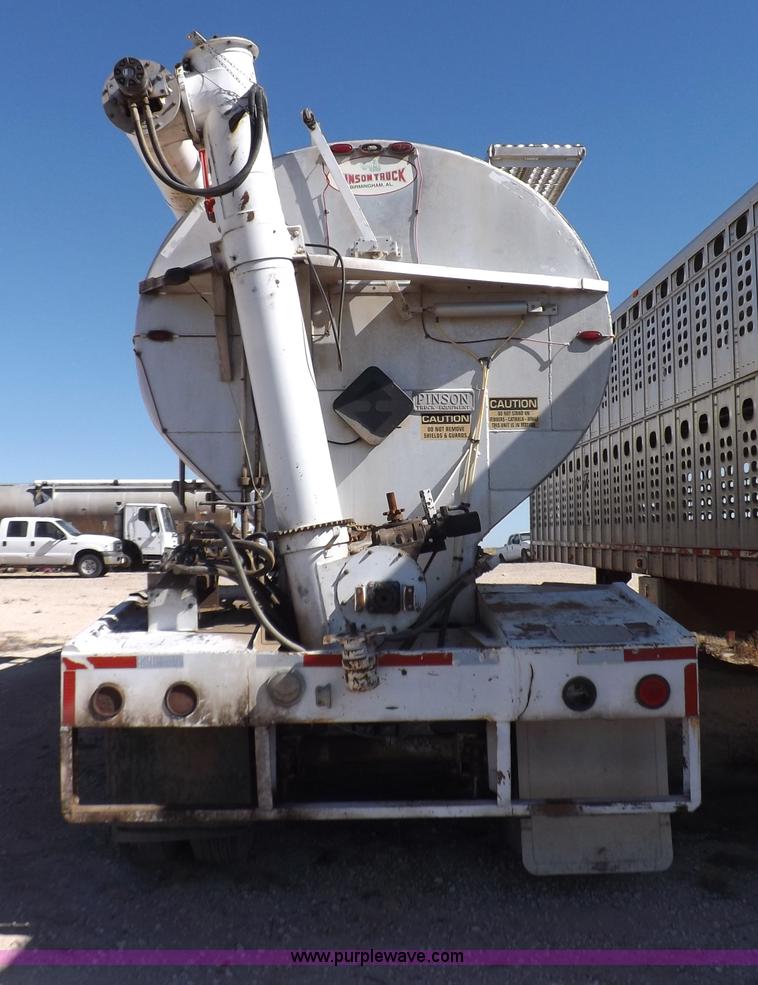 image for item I8400 2003 Pinson feed body trailer