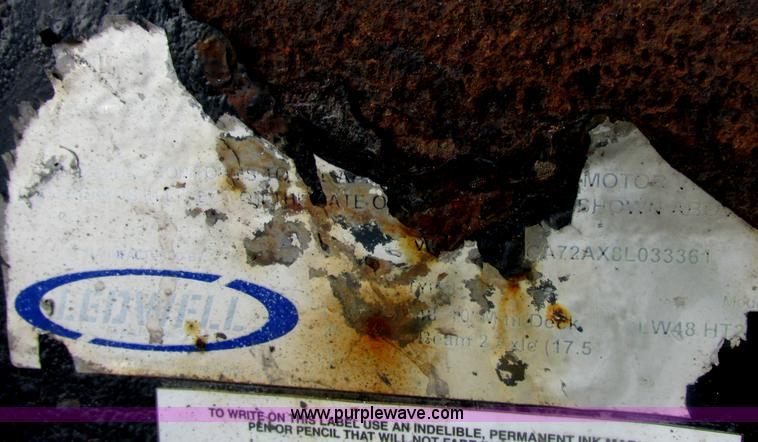 image for item AN9149 2008 Ledwell LW48HT2-10-PB Hydratail trailer