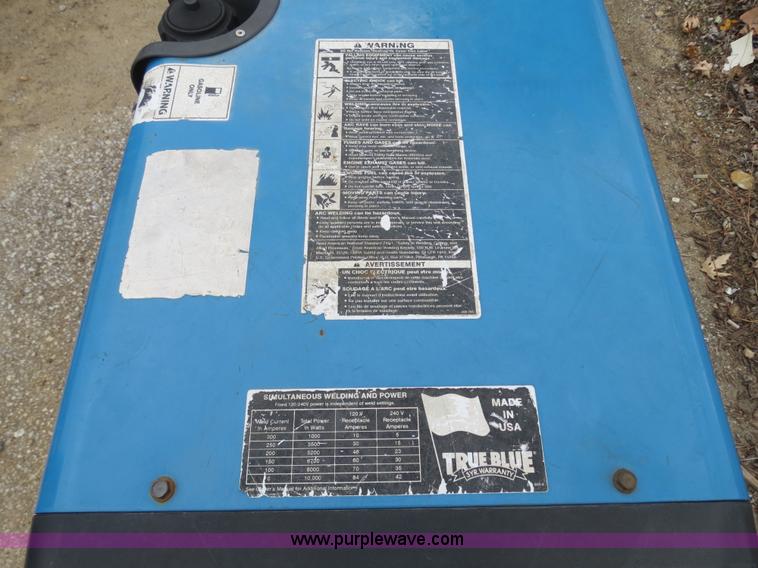 image for item B4776 2002 Miller Trailblazer 301G welder/generator