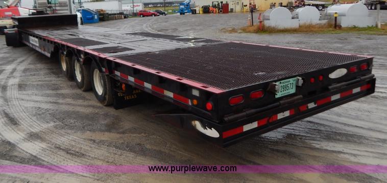 image for item B5987 2005 Ledwell LW53 HT3-10-PB Hydratail triple axle trailer