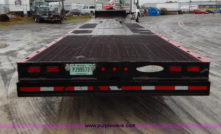 image for item B5987 2005 Ledwell LW53 HT3-10-PB Hydratail triple axle trailer