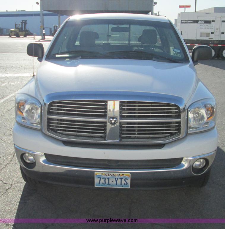 image for item C1464 2008 Dodge Ram 1500 Big Horn Edition Quad Cab pickup truck