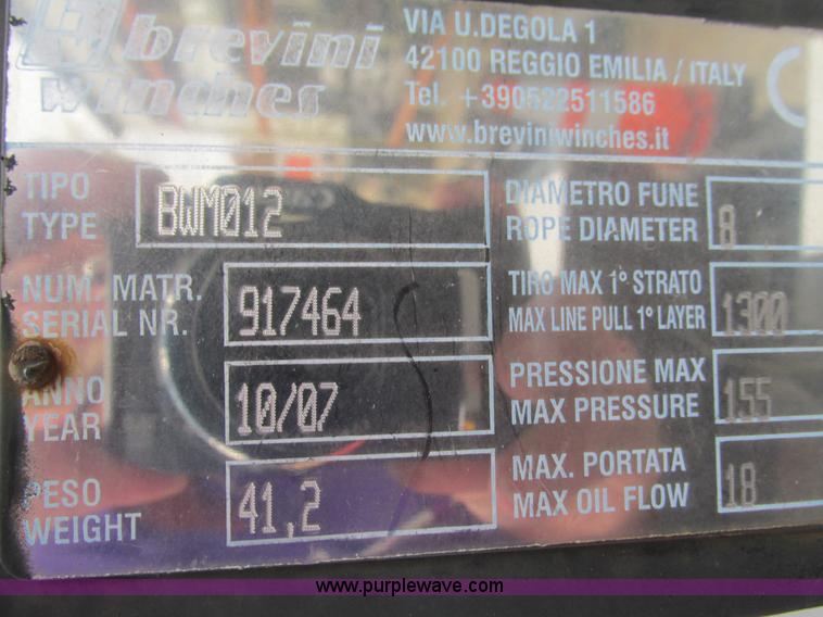 image for item G9397 2008 Ford F550 Super Duty service truck with crane