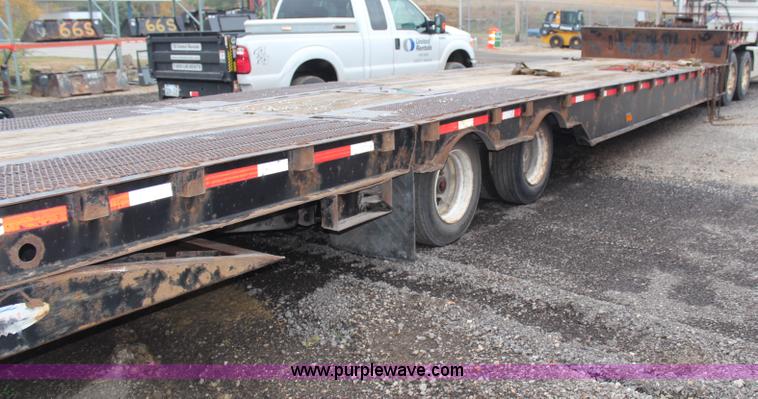 image for item H7955 2008 Ledwell LW48-HT2-10-PB Hydratail tandem axle trailer