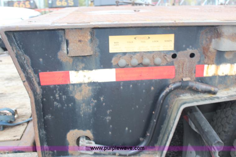 image for item H7955 2008 Ledwell LW48-HT2-10-PB Hydratail tandem axle trailer