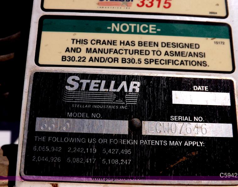 image for item I8314 2007 Ford F550 Super Duty XL service truck with crane