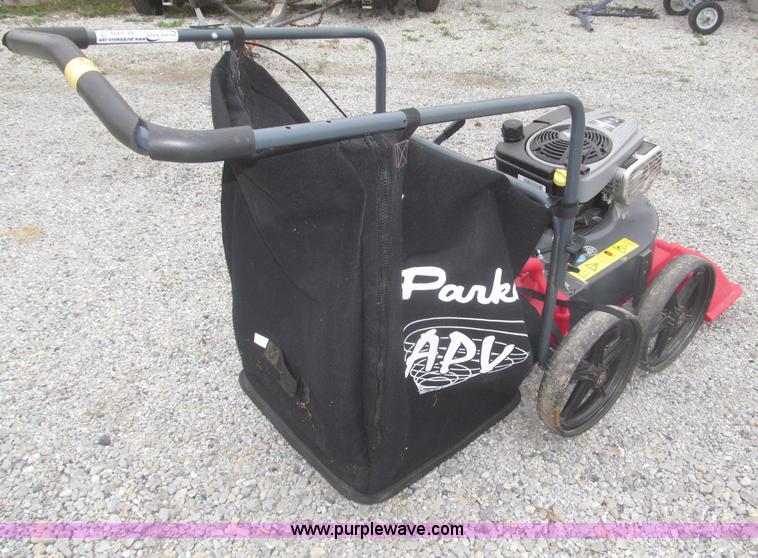 parker apv lawn vacuum