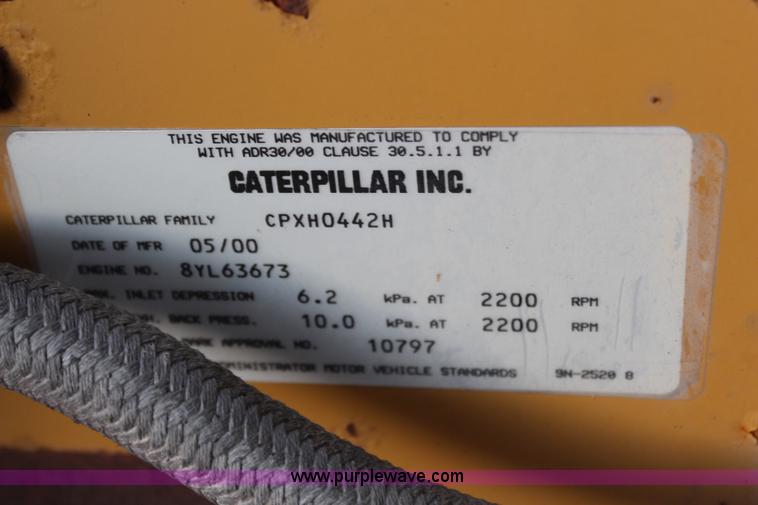 image for item AU9252 Caterpillar 3126 diesel engine