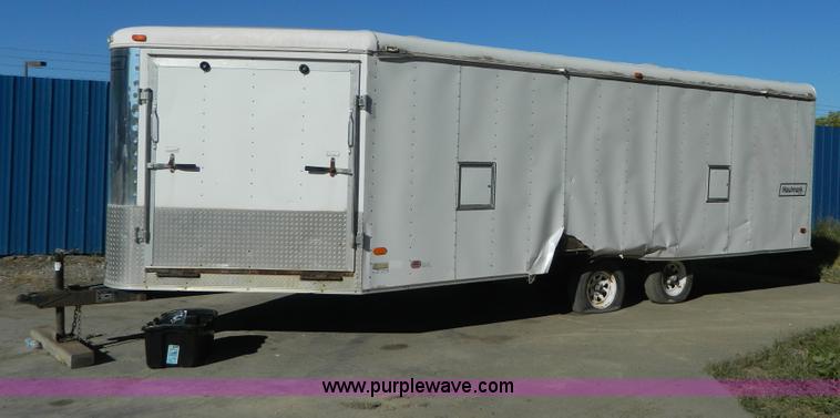 image for item AZ9114 2002 Haulmark cargo trailer