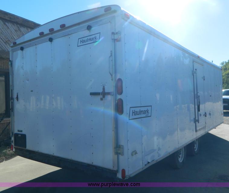 image for item AZ9114 2002 Haulmark cargo trailer