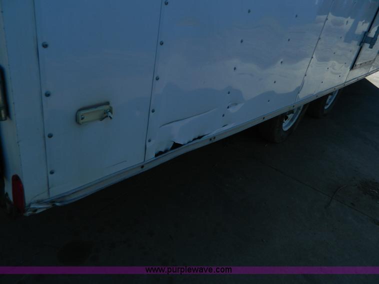 image for item AZ9114 2002 Haulmark cargo trailer