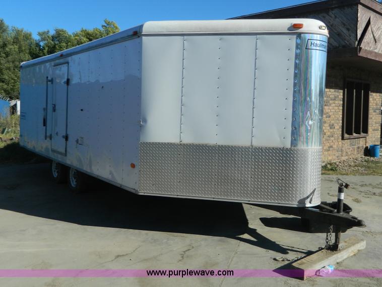 image for item AZ9114 2002 Haulmark cargo trailer