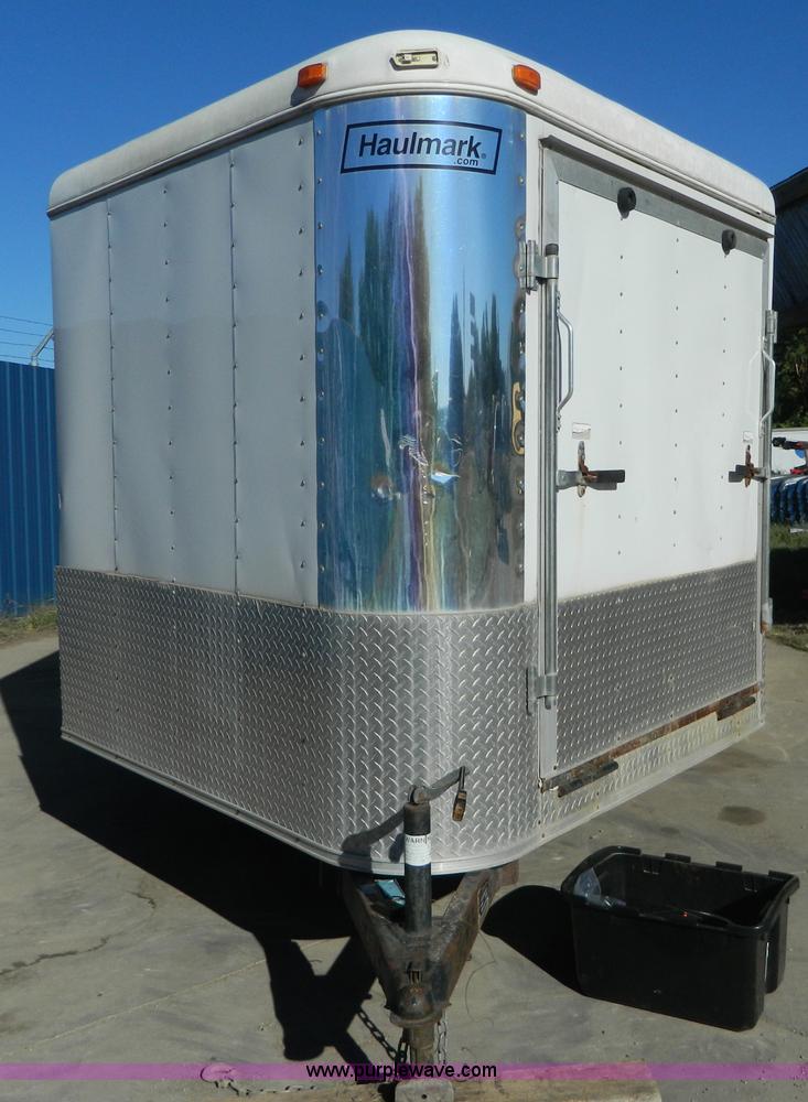 image for item AZ9114 2002 Haulmark cargo trailer