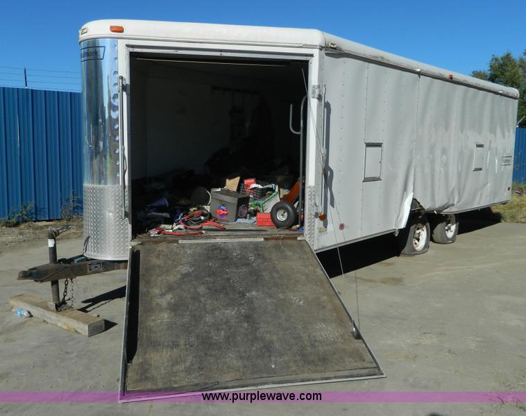 image for item AZ9114 2002 Haulmark cargo trailer