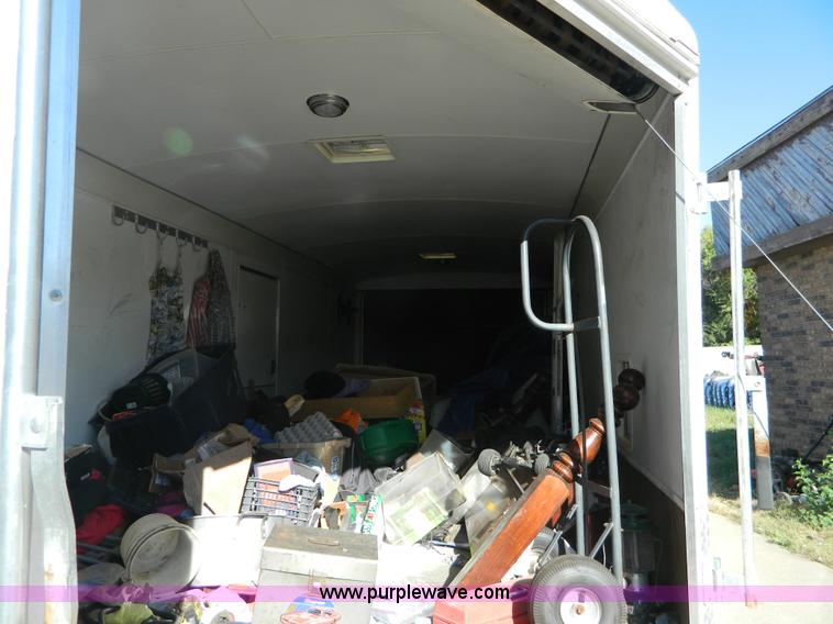 image for item AZ9114 2002 Haulmark cargo trailer