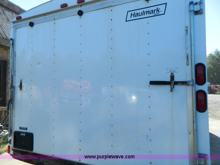 image for item AZ9114 2002 Haulmark cargo trailer